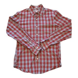 J.Crew Plaid Women's Long-sleeve Button Down, Size S